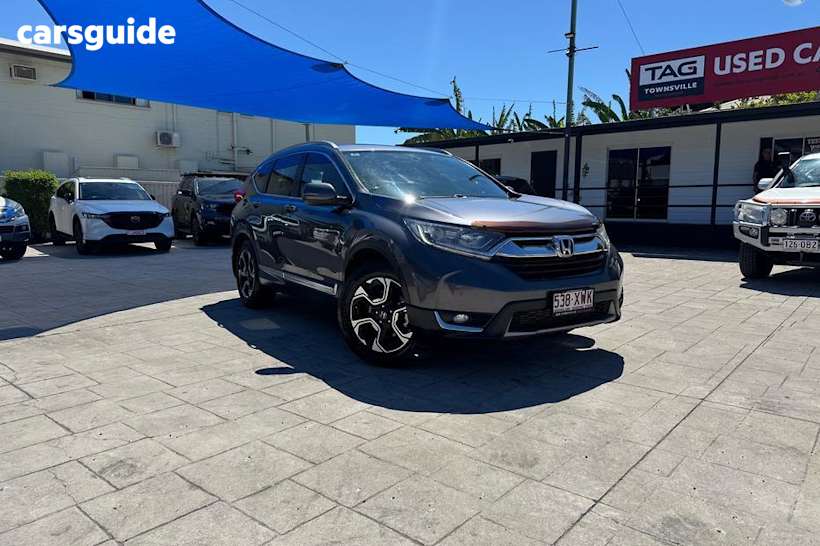 Grey 2017 Honda CR-V SUV VTI-S F