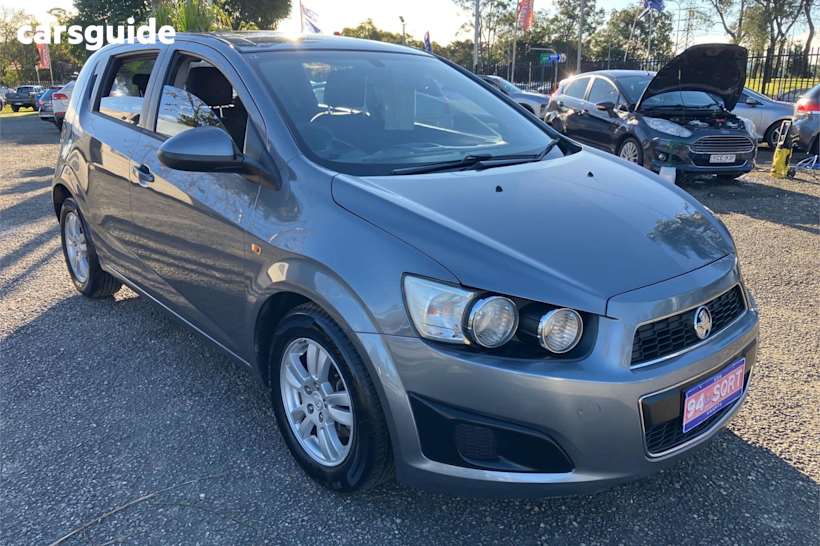 Grey 2012 Holden Barina Hatchback Cd