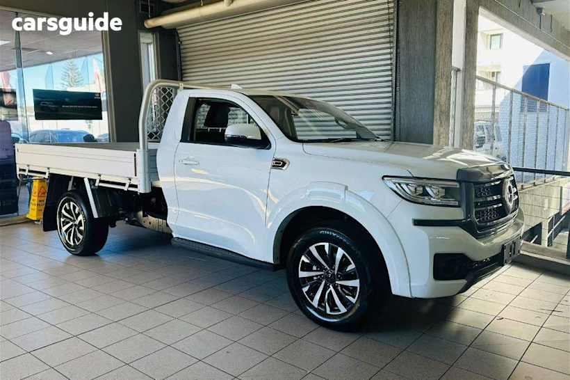 White 2025 GWM Cannon Cab Chassis Premium (4X2)