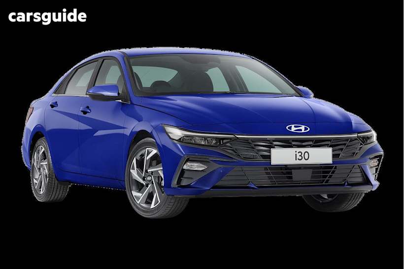 Blue 2024 Hyundai I30 Sedan Elite