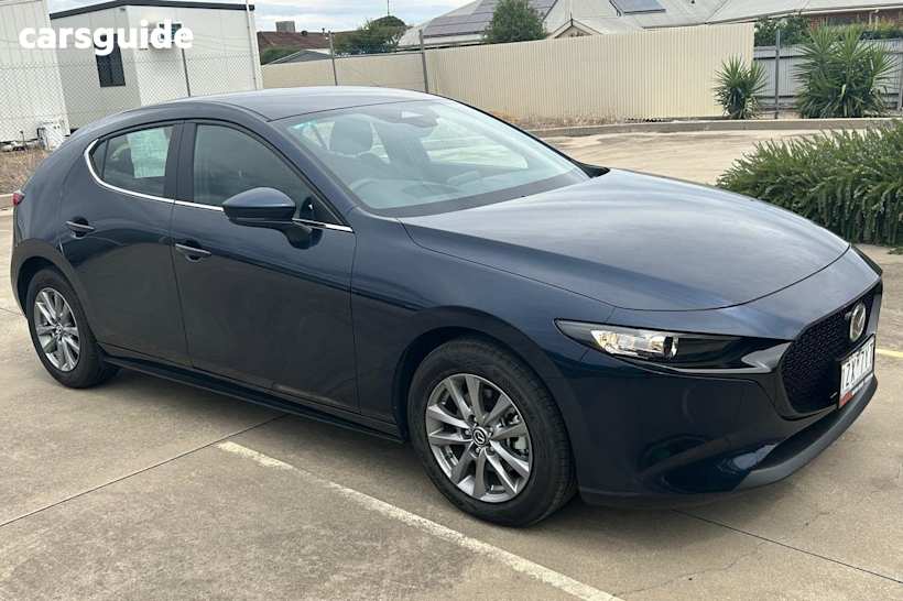 Blue 2024 Mazda 3 Hatchback G20 Pure