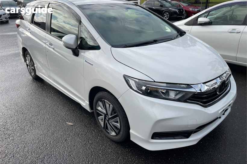 White 2021 Honda Shuttle SUV HYBRID