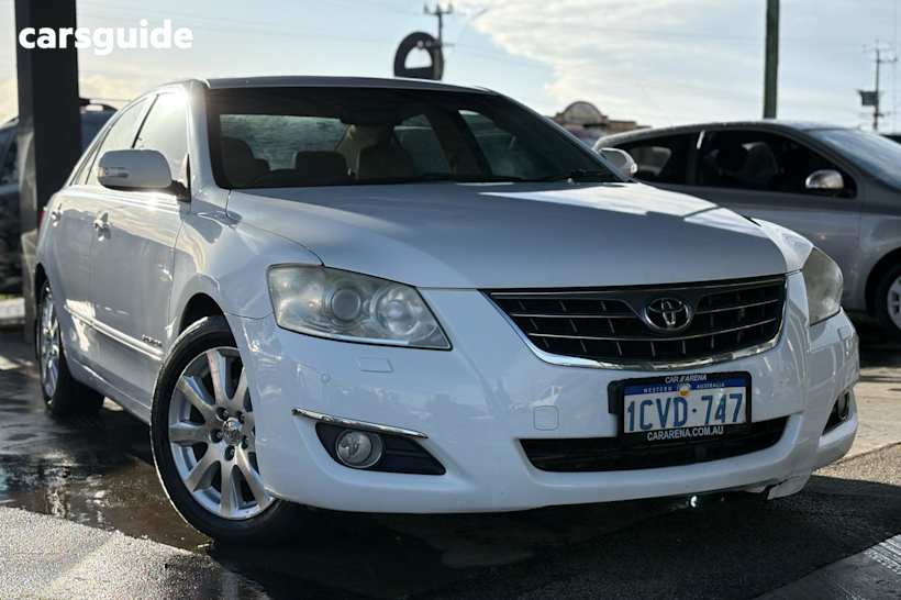 White 2008 Toyota Aurion Sedan AT-X F