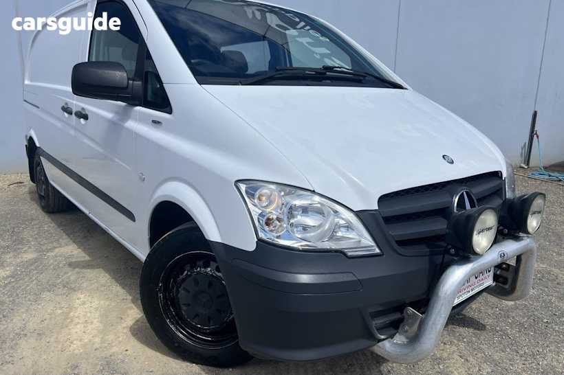 White 2014 Mercedes-Benz Vito Commercial 110CDI R
