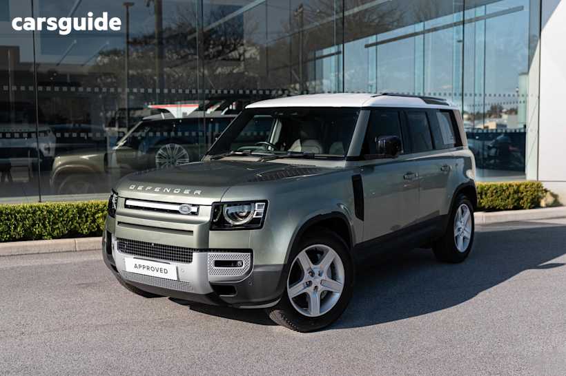 Green 2022 Land Rover Defender Wagon 110 D300 Se (220Kw)