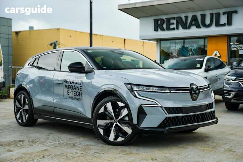 Black 2024 Renault Megane E-Tech Wagon Techno Ev60