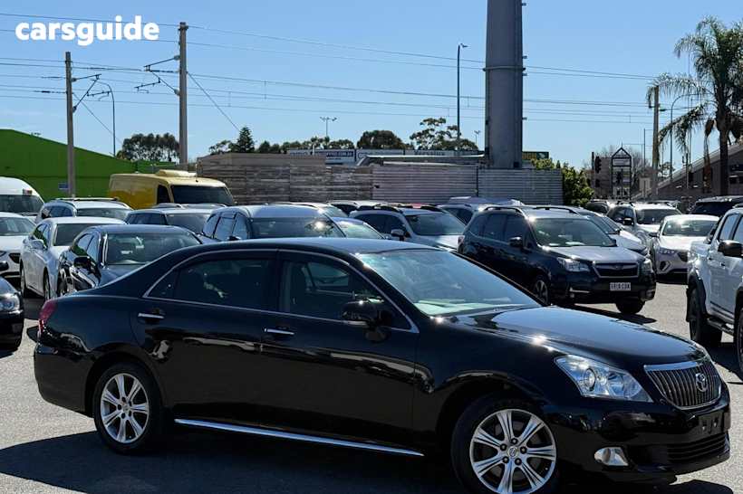 Black 2012 Toyota Crown Sedan MAJESTA