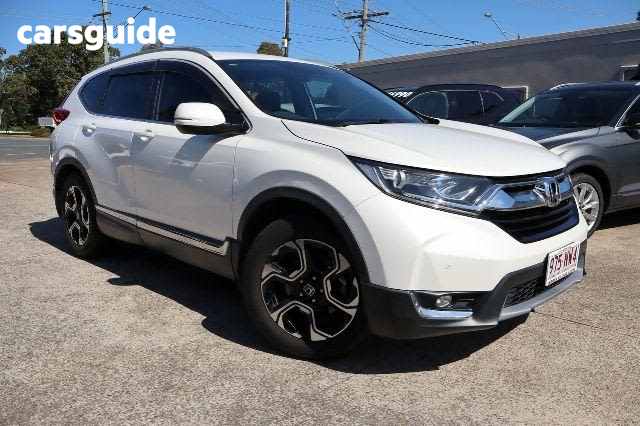 White 2017 Honda CR-V SUV VTI-S F