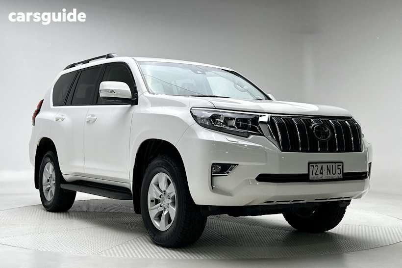 White 2023 Toyota Landcruiser Prado SUV GXL 4X4