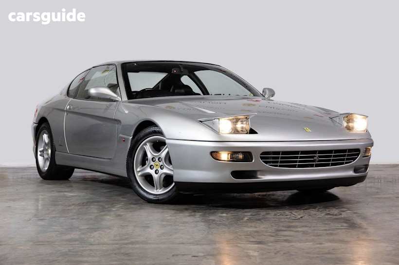 Silver 1996 Ferrari 456 Coupe GT R