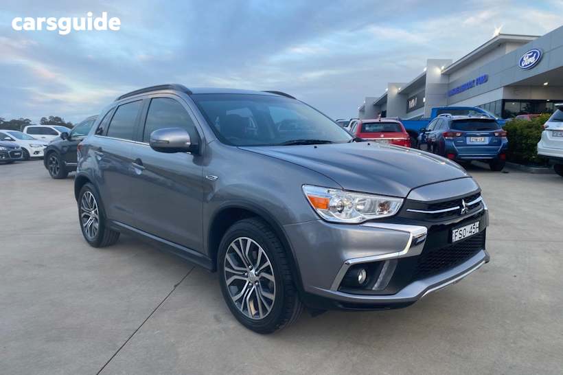 Grey 2017 Mitsubishi ASX SUV LS F