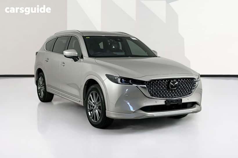 White 2023 Mazda CX-8 Wagon Asaki (Fwd)