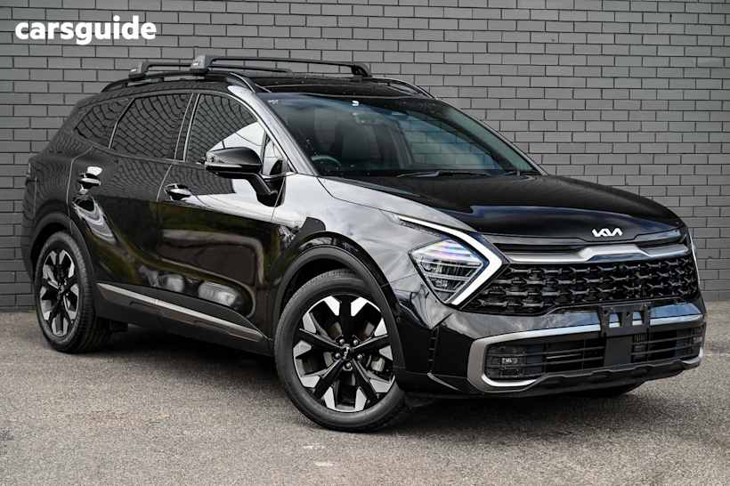 Black 2022 Kia Sportage SUV GT-LINE 4WD