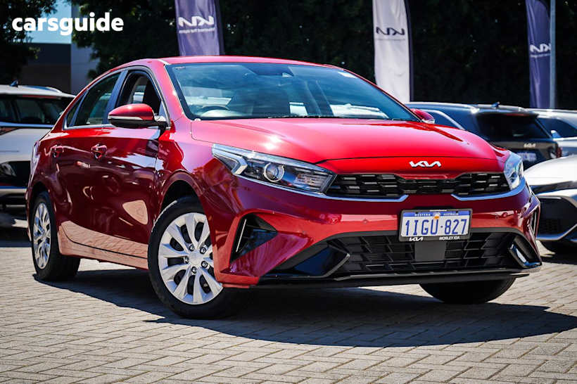 Red 2024 Kia Cerato Sedan S