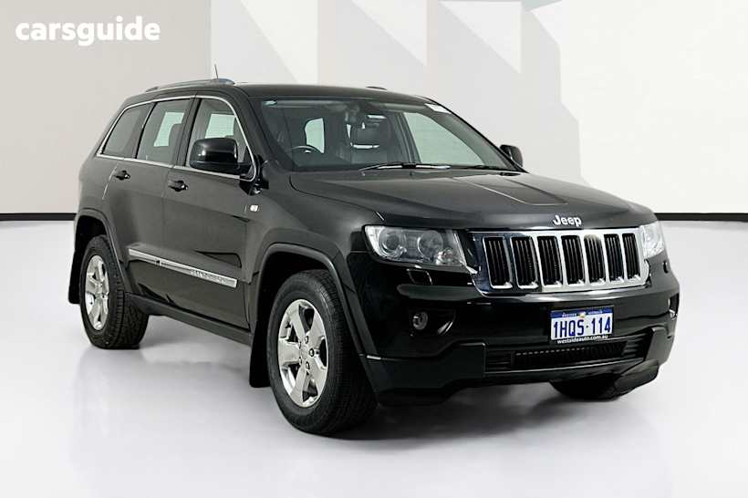Black 2012 Jeep Grand Cherokee Wagon Laredo (4X4)