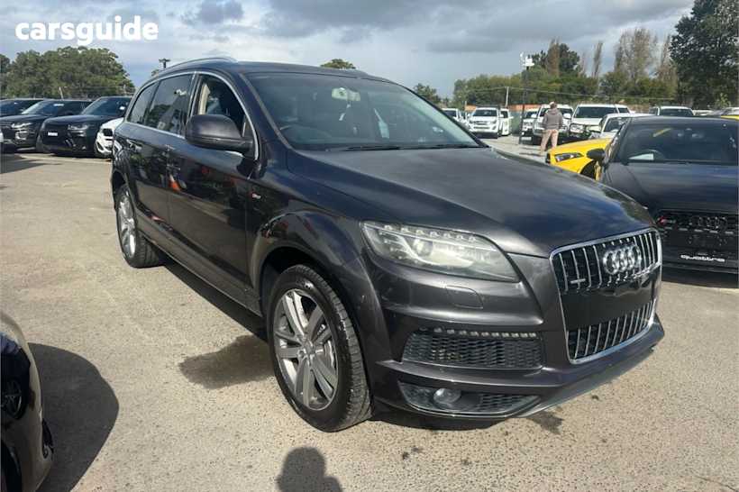 Grey 2011 Audi Q7 SUV TDI 4WD