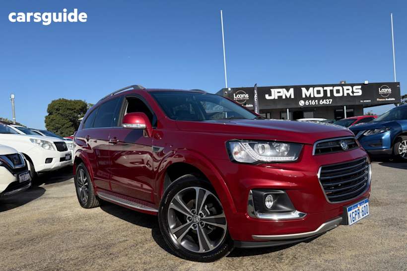 Red 2018 Holden Captiva Wagon 7 Ltz (Awd)