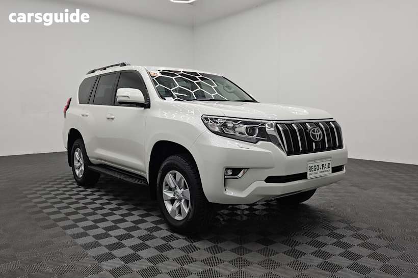 White 2022 Toyota Landcruiser Prado SUV GXL 4X4