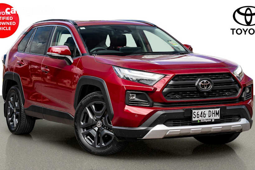 Red 2024 Toyota RAV4 SUV EDGE 4X4