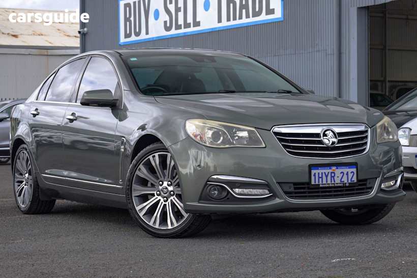 Green 2014 Holden Calais Sedan VF V SEDAN 4DR SPTS AUTO 6SP 3.6I [MY14]