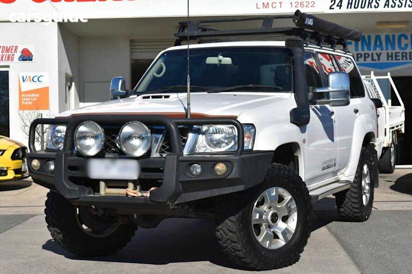 White 2012 Nissan Patrol Wagon St (4X4)