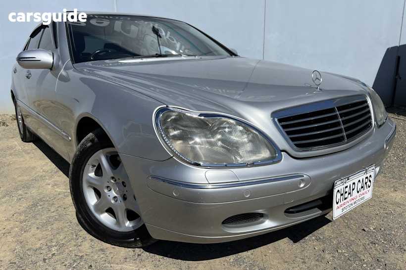 Silver 2001 Mercedes-Benz S430 Sedan L