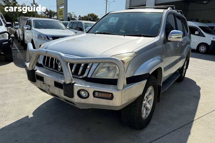 Silver 2005 Toyota Landcruiser Prado Wagon Grande (4X4)