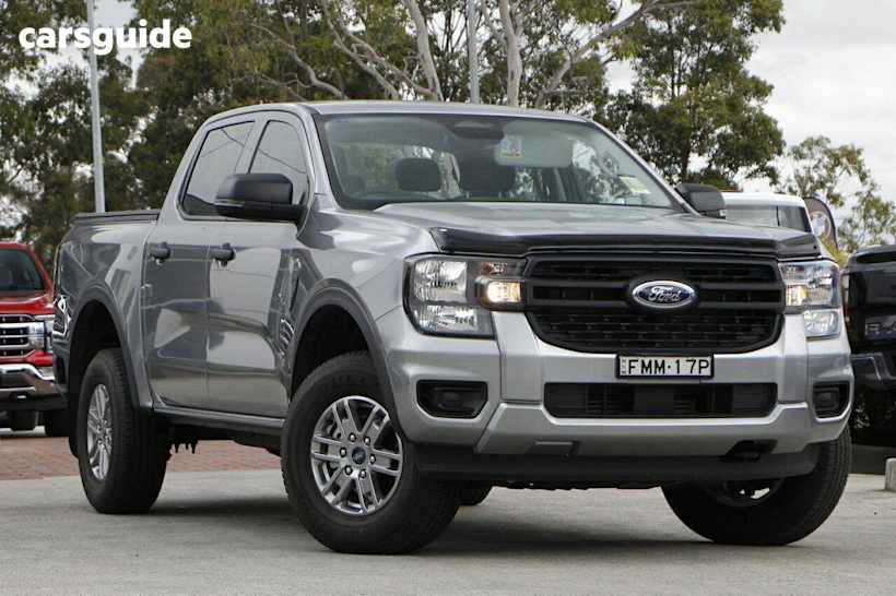 Silver 2024 Ford Ranger Ute Tray XL 4X4