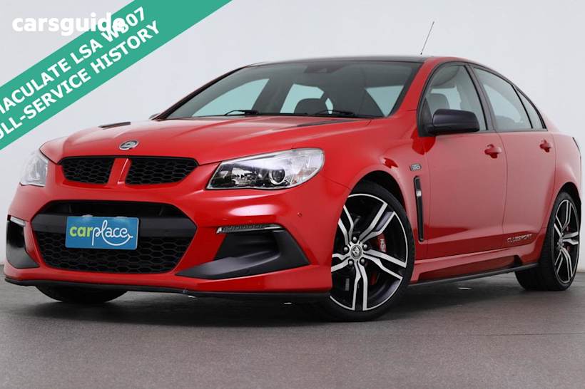 Red 2017 HSV Clubsport Sedan R8 Lsa