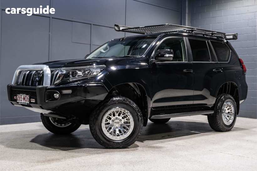 Black 2018 Toyota Landcruiser Prado SUV GXL 4X4