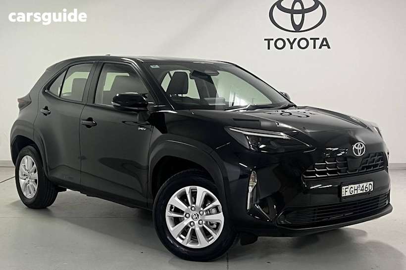 Black 2024 Toyota Yaris Cross Wagon Gx Hybrid