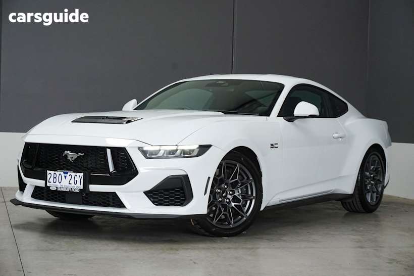 White 2024 Ford Mustang Coupe GT R