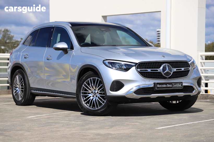 Silver 2025 Mercedes-Benz GLC-Class SUV GLC200 4WD