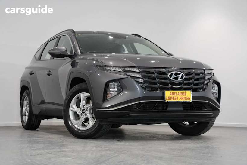 Grey 2022 Hyundai Tucson SUV F