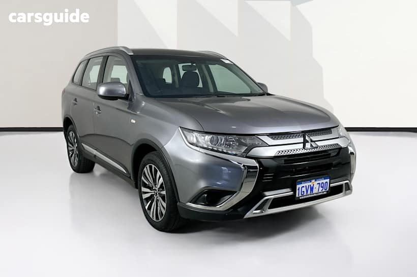 Grey 2019 Mitsubishi Outlander Wagon Es 7 Seat (2Wd)
