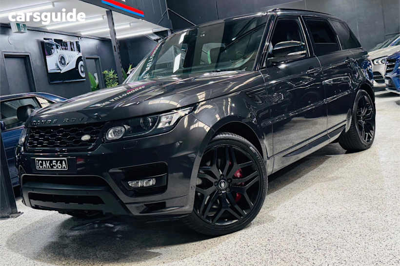 Grey 2017 Land Rover Range Rover Sport SUV SDV6 AUTOBIOGRAPHY DYNAMIC 4X4