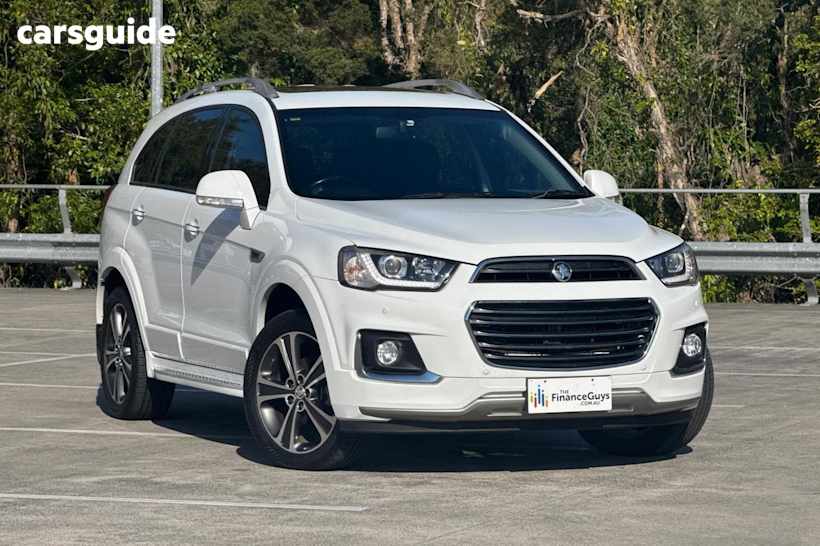 White 2016 Holden Captiva Wagon 7 Ltz (Awd)