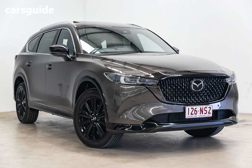 Grey 2023 Mazda CX-8 SUV D35 GT SP 4X4