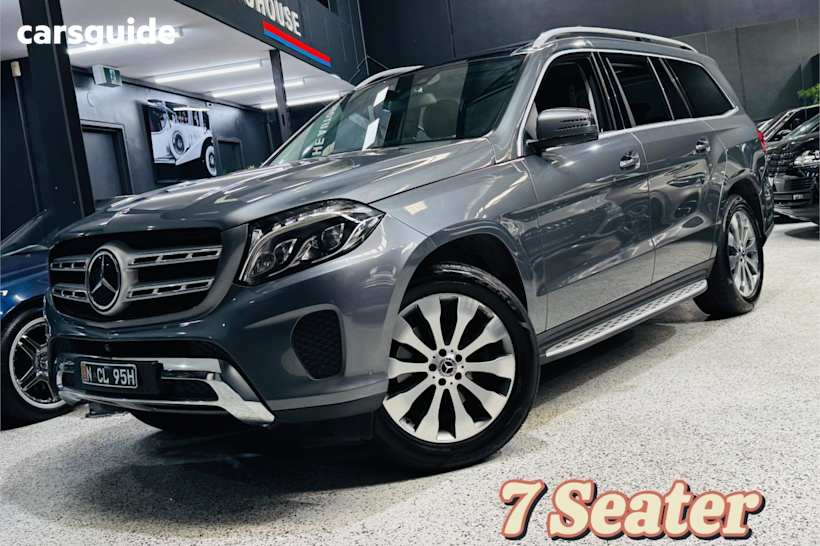Grey 2017 Mercedes-Benz GLS-Class SUV GLS350 D 4WD