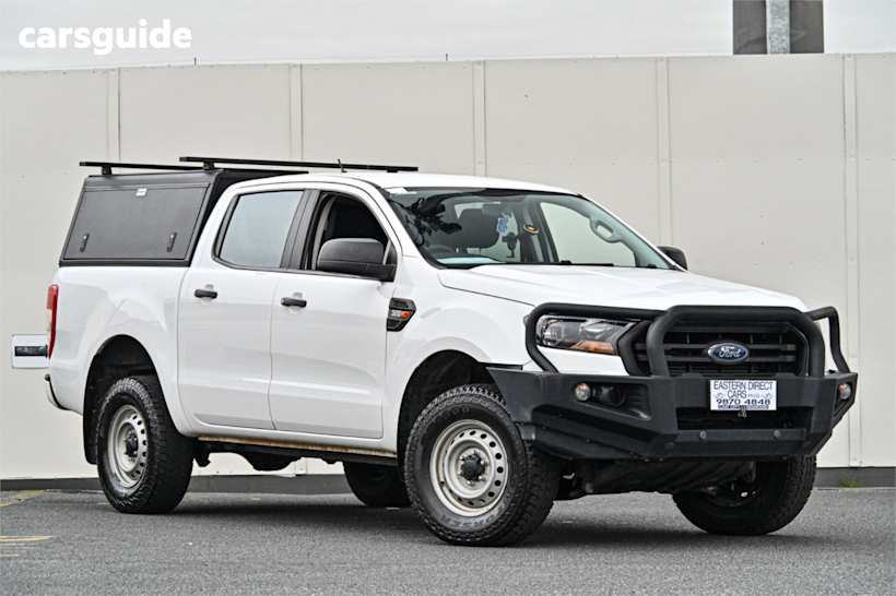 White 2019 Ford Ranger Double Cab Chassis Xl 2.2 (4X4)