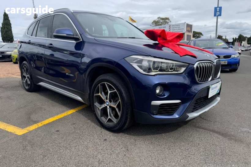 Black 2018 BMW X1 SUV SDRIVE20I F