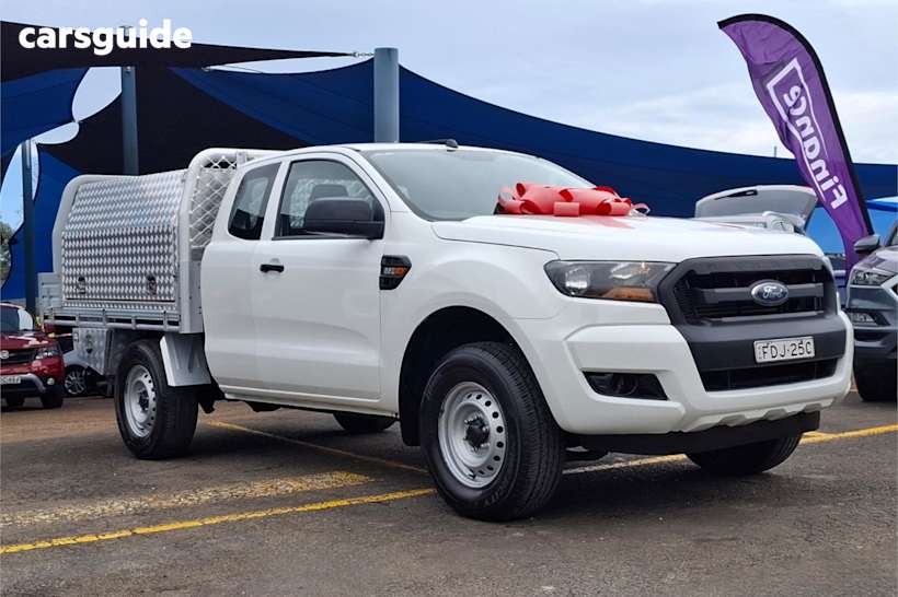 White 2017 Ford Ranger Ute Tray XL
