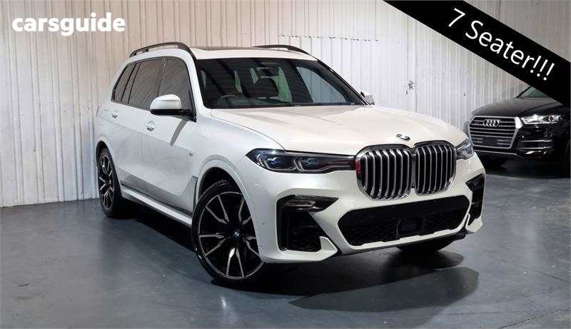 White 2018 BMW X7 Wagon Xdrive 30D