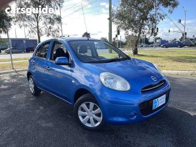 Blue 2011 Nissan Micra Hatch ST F
