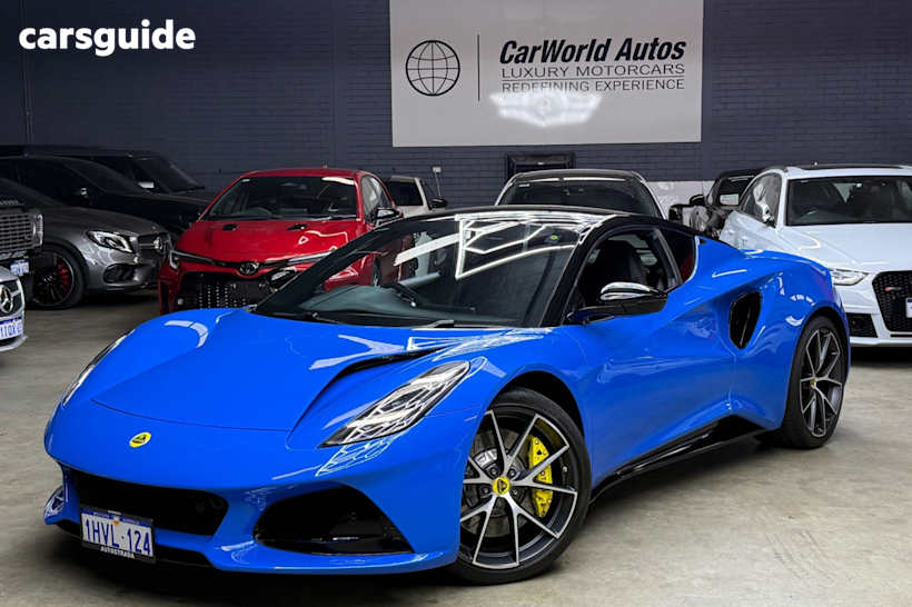 Blue 2023 Lotus Emira Coupe 1ST EDITION MY23