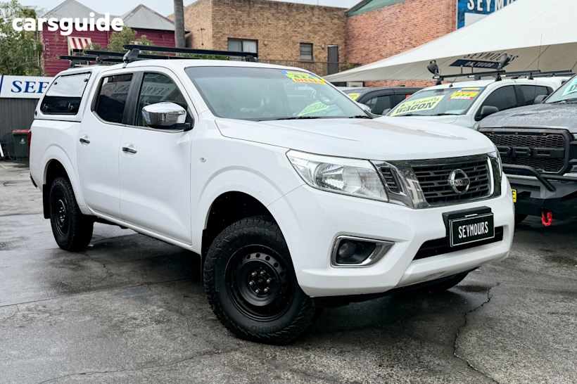 White 2019 Nissan Navara Ute Tray RX
