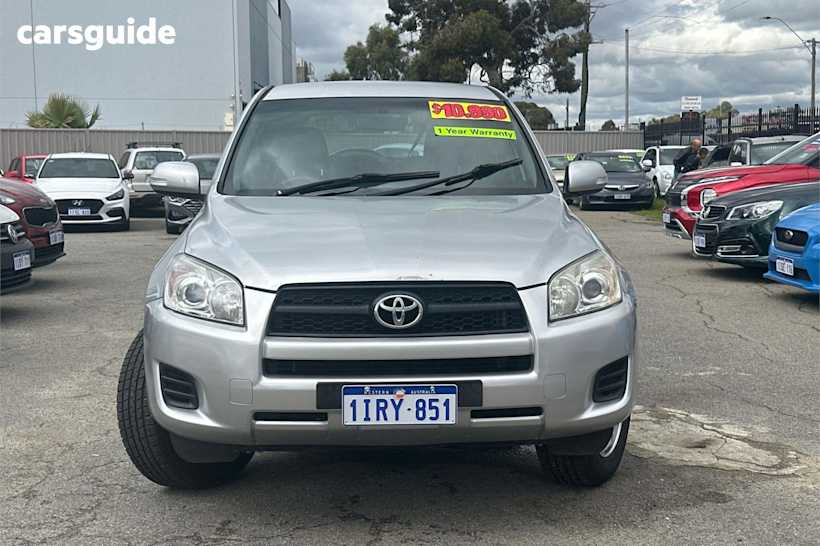 Silver 2010 Toyota RAV4 Wagon Cv (2Wd)