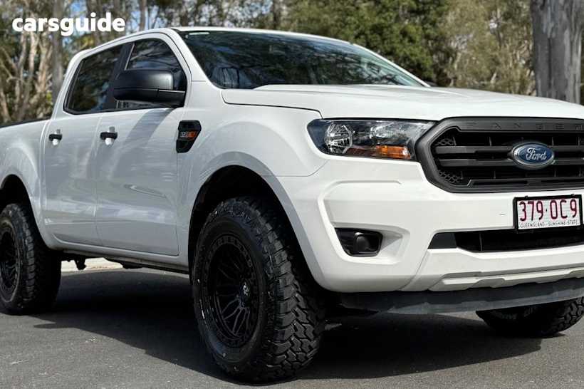 White 2019 Ford Ranger Double Cab Chassis Xl 3.2 (4X4)