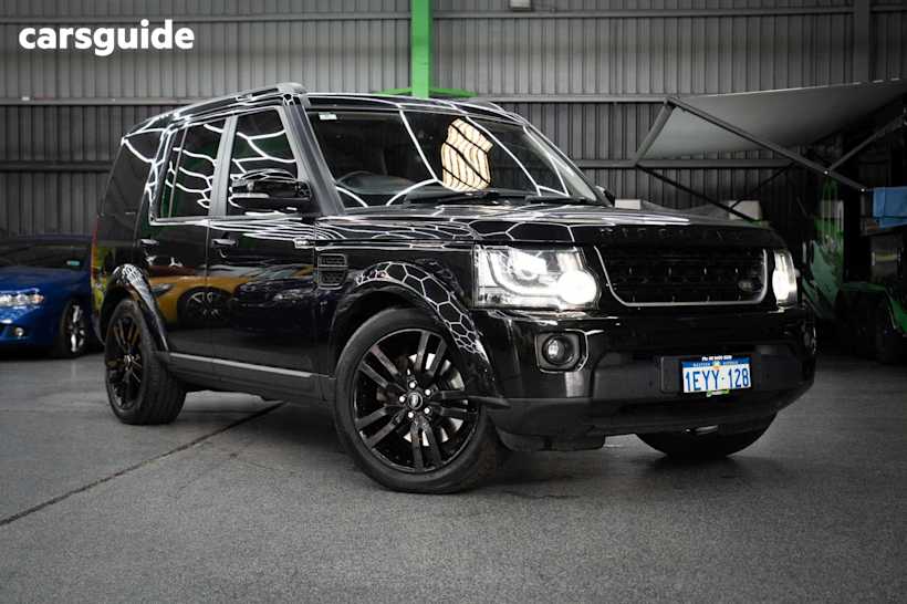 Black 2015 Land Rover Discovery SUV SDV6 HSE 4X4