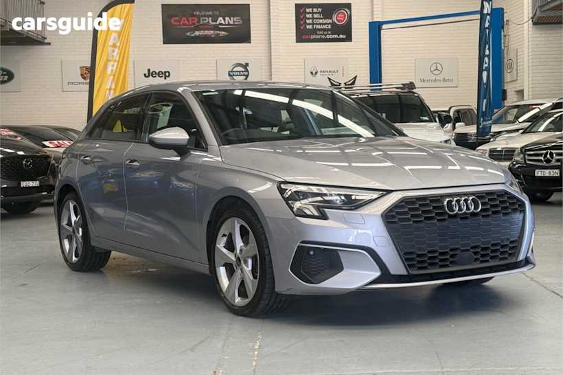 Silver 2022 Audi A3 Sportback 35 Tfsi Mhev